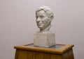 Plaster bust Will Rogers, Claremore, Oklahoma