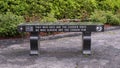 Portion of the Korean War Memorial in Forest Park in Saint Louis, Missouri. Royalty Free Stock Photo