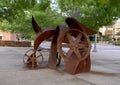 `A Profound Secret` by Nic Noblique, public art in Addison, Texas.