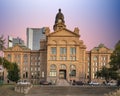 Rear view of the historic 1895 Tarrant County Courthouse in downtown Forth Worth, Texas. Royalty Free Stock Photo