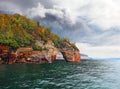 Pictured Rocks Arch Royalty Free Stock Photo