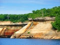 Pictured Rocks Bridalveil Falls Michigan