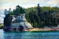 Pictured Rocks Royalty Free Stock Photo