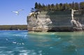 Pictured Rocks National Lakeshore Royalty Free Stock Photo