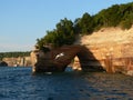 Pictured Rocks and Seagull