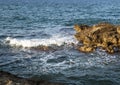 Rocky shoreline of Adriatic Sea at Borgo Ignazio Resort, Savelletri di Fasano