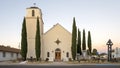 Saint Mary Catholic Church in Marfa, Texas. Royalty Free Stock Photo