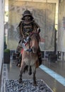 Samurai mounted warrior from The Ann & Gabriel Barbier-Mueller Museum, Dallas, Texas