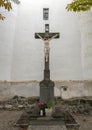 Jesus Christ on the cross, Saint John the Baptist Catholic Parish Church, Szentendre, Hungary Royalty Free Stock Photo