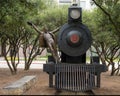 `Frisco`s First` by David Alan Clark in 2009, part of the public art collection of the City of Frisco, Texas