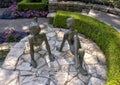 `Chico y Chica de la Playa` by Victor Salmones, Dallas Arboretum