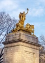 Columbia Triumphant on top of the Maine Monument, New York City