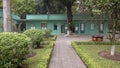 Showroom of medical equipement used to treat Ho Chi Minh, behind Stilt House, Hanoi, Vietnam