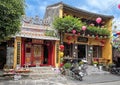 Small Buddhist temple beside Green Chili Mexican Restaurant in Hoi An, Vietnam dedicated to easing the pain of Agent Orange