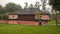 Small shrine building in the Thien Mu Pagoda in Hue, Vietnam