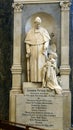 Statue of Bishop Jean Pierre Sola inside the Nice Cathedral, Roman Catholic Church, seat of the Diocese of Nice Royalty Free Stock Photo