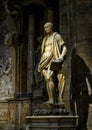 Statue of Saint Bartholomew by Marco d`Agrate, Milan Cathedral