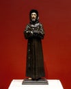 Saint Francis of Assisi on display in the Meadows Museum on the campus of Southern Methodist University. Royalty Free Stock Photo