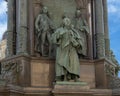 Van Swieten and others representing the theme `Arts and Science`, Empress Maria Theresa Monument, Vienna, Austria