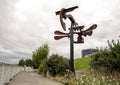 `Shubert`s Sonata` by Mark di Suvero, Olympic Sculptue Park, Seattle, Washington, United States