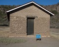 Post Hospital`s storehouse at the Fort Davis National Historic Site in Fort Davis, Texas. Royalty Free Stock Photo