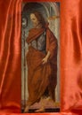 Saint John the Baptist by Michele Coltellini in the Museum of the Basilica of Saint Stephen in Bologna, Italy..