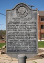 Texas Historical Survey Committee plaque for Kidd-Key College in Sherman, Texas.