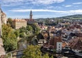 Town of Cesky Krumlov, Czech Republic