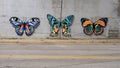 `Transformation`, a mural at the underpass where the historic Katy Trail passes over Bowen Street in Uptown, Dallas, Texas.