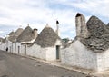 Trulli of Alberobello, a UNESCO World Heritage Site Royalty Free Stock Photo