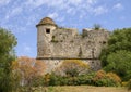 Mount Alban Fort, between Nice and the bay of Villefranche, France Royalty Free Stock Photo