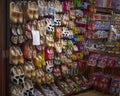 Traditional Dutch clogs for sale in Amsterdam, Netherlands Royalty Free Stock Photo