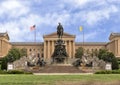 Washington Monument by Rudolf Siemering, Benjamin Franklin Parkway at Eakins Oval, Philadelphia, Pennsylvania
