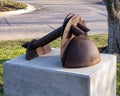 `Untitled` by Patrick Woodruff on the campus of the University of North Texas located in the City of Denton, Texas.