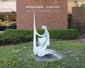 `David Playing Harp` by Victor Halvani at Oklahoma State University in Stillwater, Oklahoma.