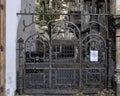 Exit Gate Old Jewish Cemetery, Prague, Czech Republic Royalty Free Stock Photo