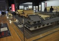 Tokyo, 10th may: EDO History Museum Building interior from Tokyo City in Japan Royalty Free Stock Photo