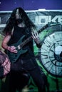 Pictures of the concert of the metal rock band Rabia Perez at the hysteria hall in madrid