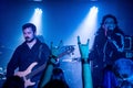 Pictures of the concert of the metal rock band Rabia Perez at the hysteria hall in madrid