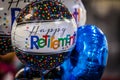 Pictures of happy retirement balloons