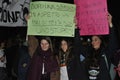 8th of march women`s right demonstration Rome