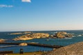 Pictures show Verdens Ende on the island of Tjome in Norway, scandinavia