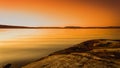 Sunset over the Oslofjord, Norway, Scandinavia