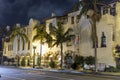 Spanish style architecture building Royalty Free Stock Photo