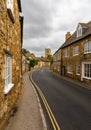 Picturesque Abbotsbury village in Dorset on the Jurassic Coast of England