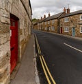 Picturesque Abbotsbury village in Dorset on the Jurassic Coast of England