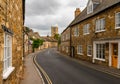 Picturesque Abbotsbury village in Dorset on the Jurassic Coast of England