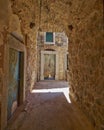 Picturesque alley, Chios island