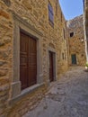 Picturesque alley, Chios island