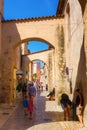 Picturesque alley in Saint Tropez, South France